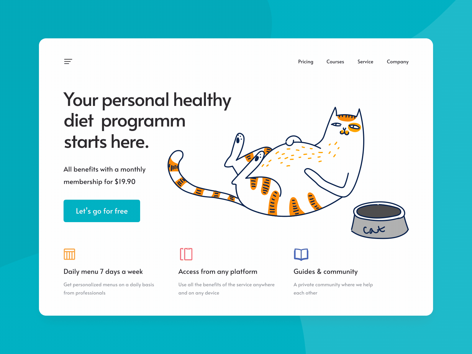 Animals unemployed cat by GAMEPACK on Dribbble