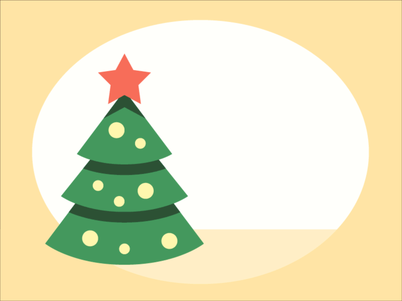 It wishes you a Merry Christmas! christmas christmas tree dance gift green logo merry sheep star walk wish
