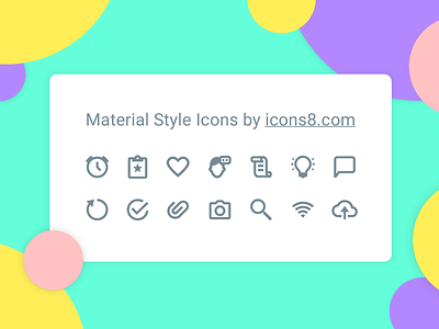 Material icons free freebie icon icons material offline set ui kit