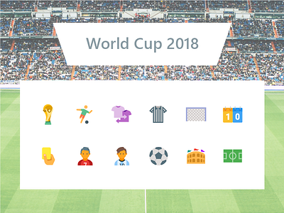 2018 FIFA World Cup Icons