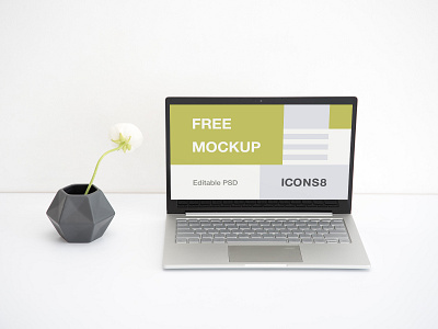 Workspace Laptop Mockup download free freebie macbook mockup presentation psd source file template web website workspace