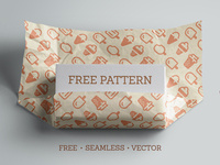 Seamless Ice Cream Pattern