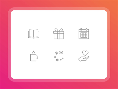Christmas Morning animated animation christmas cozy free freebie gift icon icons motion set winter