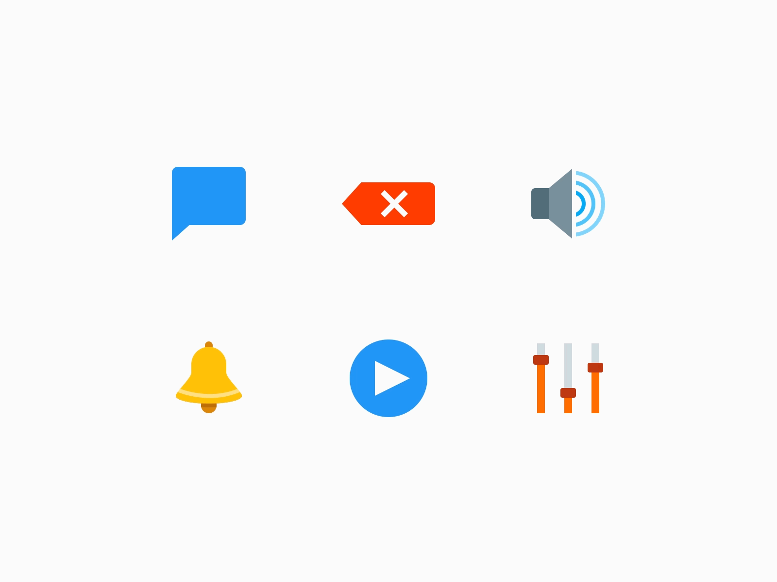 Animated Interface Icons