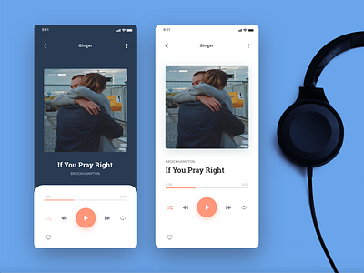 Daily UI Challenge - Music Player