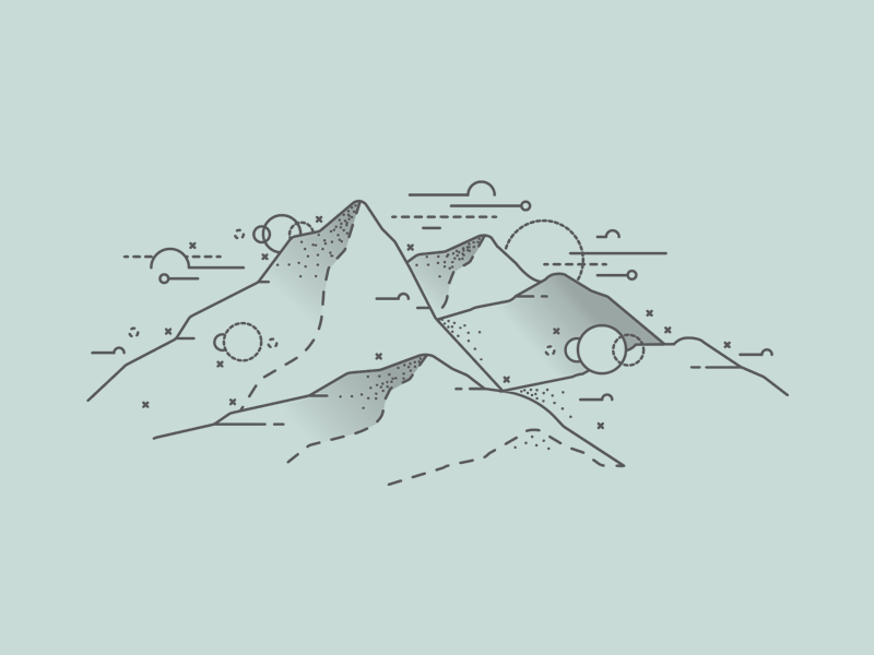 Mountain Air by Jacob Niebergall on Dribbble
