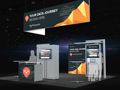 Data Journey Booth booth journey mountain tableau trade show