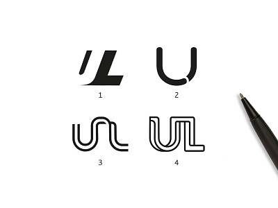 UL monogram logo design monogram monogram design monogram ul ul ul concepts ul design ul letter ul logo ul monogram
