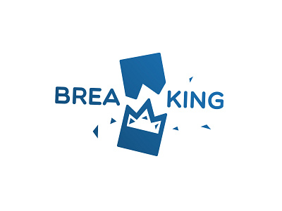 Breaking Wordplay break breaker breaking breaking crown breaking letters breaking logo breaking logomark breaking wordmark broken letters wordmark
