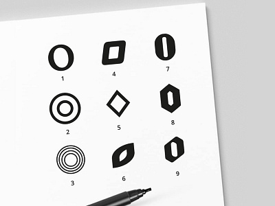 Letter O designs exploration icon icon design letter o lettermark lettero letters logo logo design logodesign mark oletters sketches
