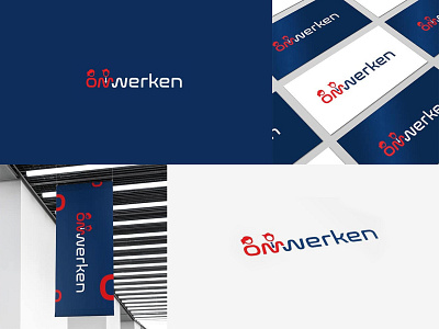 Omwerken Logo design