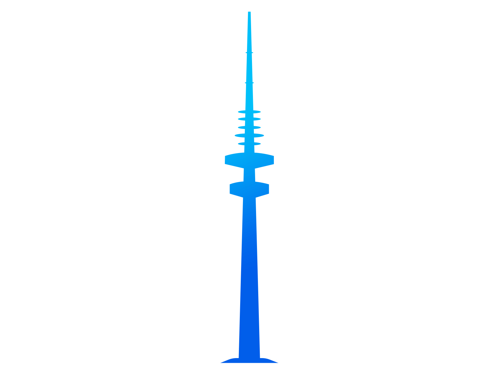 Hamburg Tower logo / Heinrich-Hertz-Turm logo by Rick van Houten (ZORM ...