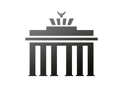 Brandenburg Gate / Brandenburger Tor logo