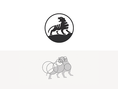 Tiger Logo Grid animal logo grid icon design logo logo design logo grid logodesign tiger vector