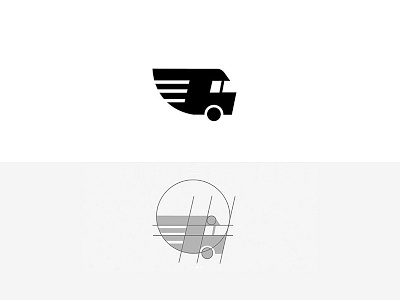 Delivery truck grid bezorgdienst bezorglogo delivery fastdelivery grid icon post truck zorm zormnl