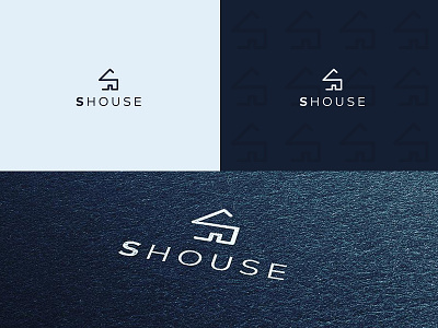 S House Logo creative logo design logo mark logo mark design logo marks logodesign logodesigns logos rickvanhouten s house shouse