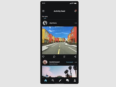 Day 59: Activity feed activity dailyui feed ui