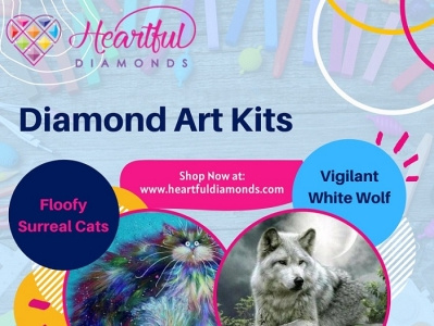 Buy Diamond Art Kits | Heartful Diamonds diamond art kits