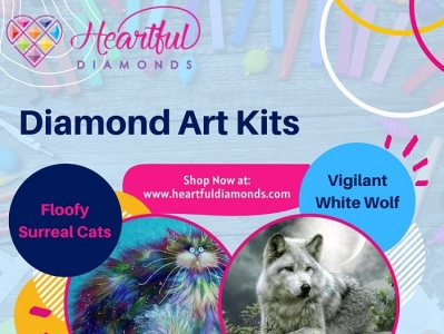 Buy Diamond Art Kits | Heartful Diamonds