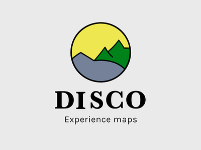 Disco Brand brand logo woodcut