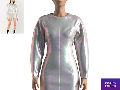 Digital Fashion for NFT, VR, AR ar design digital fashion digital garment fashion metaverse nft virtual reality vr
