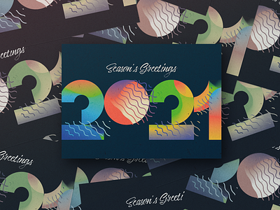 MEDL Holiday Card 2021 2021 abstract branding card design graphic design holiday holiday card new year