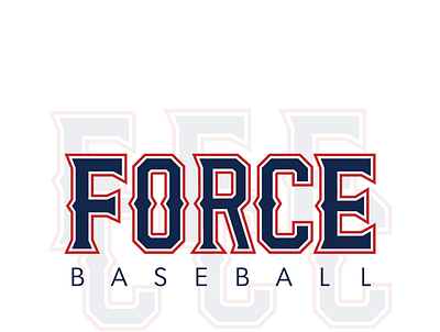 Force Baseball Team Branding