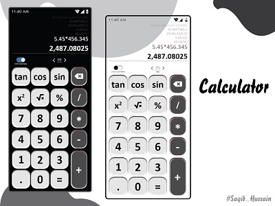 Calculator 3d adobe adobexd app graphic design illustration ui