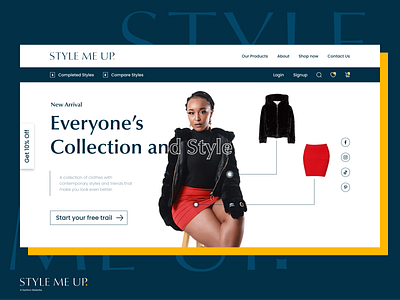 STYLE ME UP branding design graphic design icon logo typography ui ux