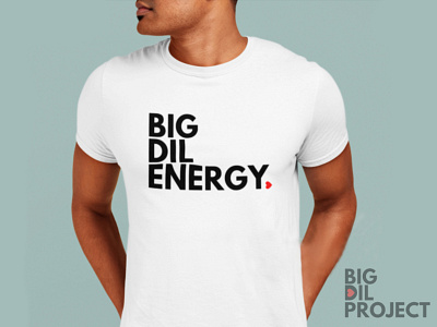 The Big Dil Project: #BigDilEnergy T-Shirt big dil energy big dil project desi indian indo caribbean pakistani south asian tshirt