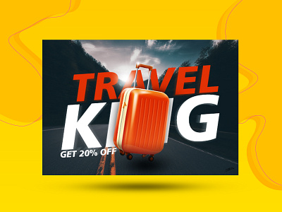 Travel Bag poster design aayush goyal advertisment design bag poster design billboard design branding card design design graphic design logo motion poster poster design rajeev mehta