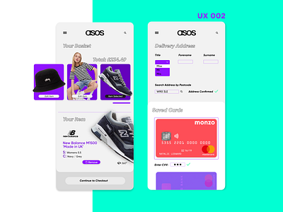Online Shop Checkout Page💵 appdesign branding dailyui dailyui002 design ecommerce flat graphicdesign interface minimal mobile trend ui ux webdesign