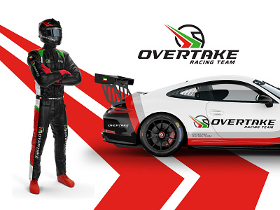 Overtake | Racing Team auto dragrace helmet jetski logo motocross motorsport overtake racing speed