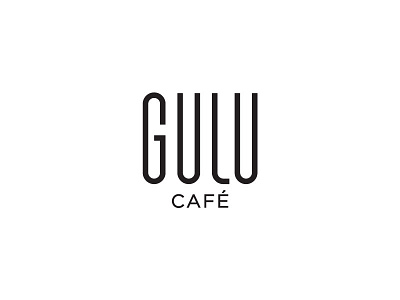Gulu Cafe cafe coffee food gulu logotype mocha restaurant typogaphy