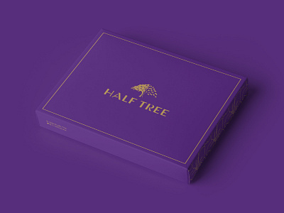 Half Tree | Chocolate arabic bakery branding chocolate dessert food half ksa logo luxury sweet tree