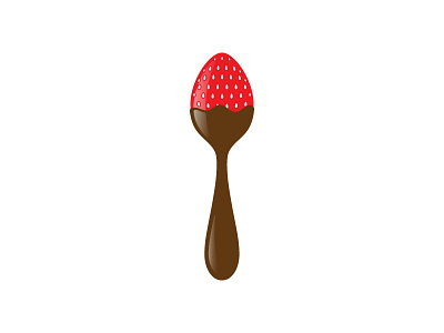 Strawberry Shortcake logo shortcake spoon strawberry