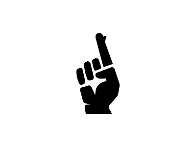 Hand Gun fist gun hand logo