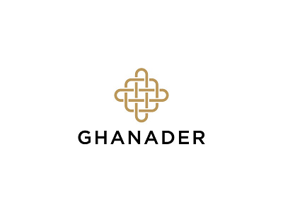 Ganader fashion ganader knitting logo luxury