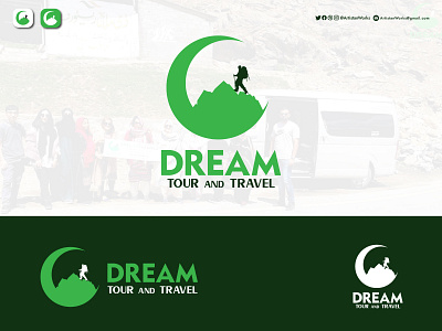 DREAM Tour And Travel | Logo Design