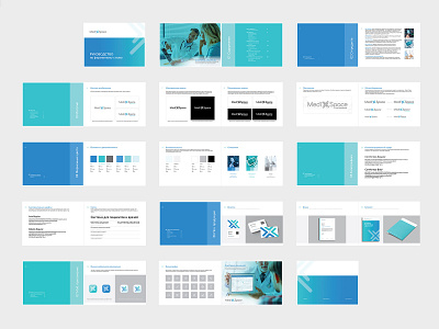 Brand Identity Guidelines for MedixSpace branding design guidelines