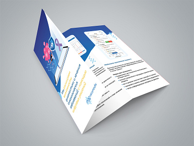 Booklet for miramedix booklet branding corporate identity design graphic design illustration