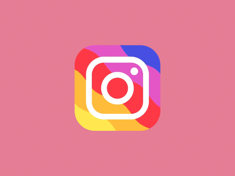 Follow me on Instagram (@caiqmoretto) 2d after effects animation instagram logo