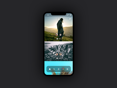 Looksee iPhoneX - Home app black blur camera filters iphone iphone app iphonex photo photo sharing photography