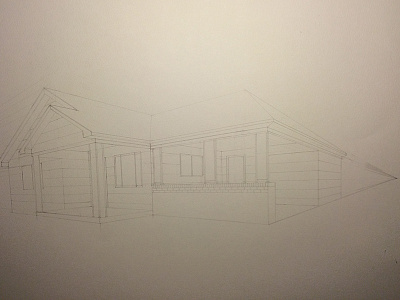 House 3 architecture illustration