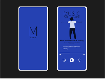 Music App app branding design icon illustration logo typography ui ux vector