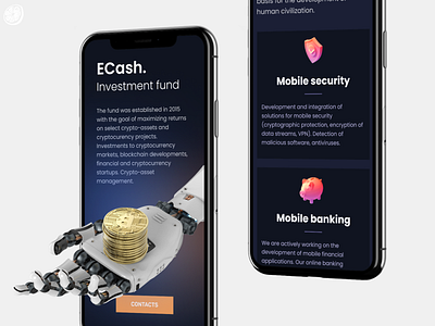 Landing Page for ECash