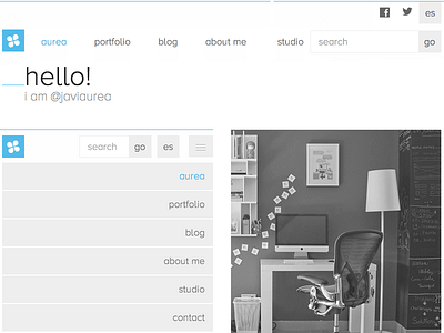 aurea webdesign ver 2013 designer developer freelance front end javiaurea web