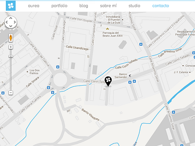 aurea webdesign contact map 