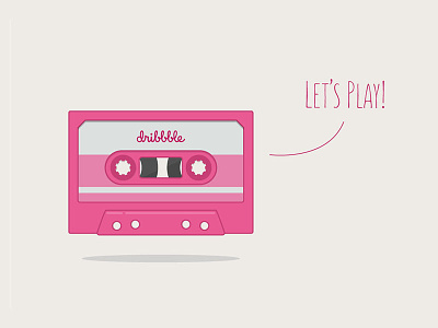 Let's Play! cassettes debut illustration mixtape play tapes
