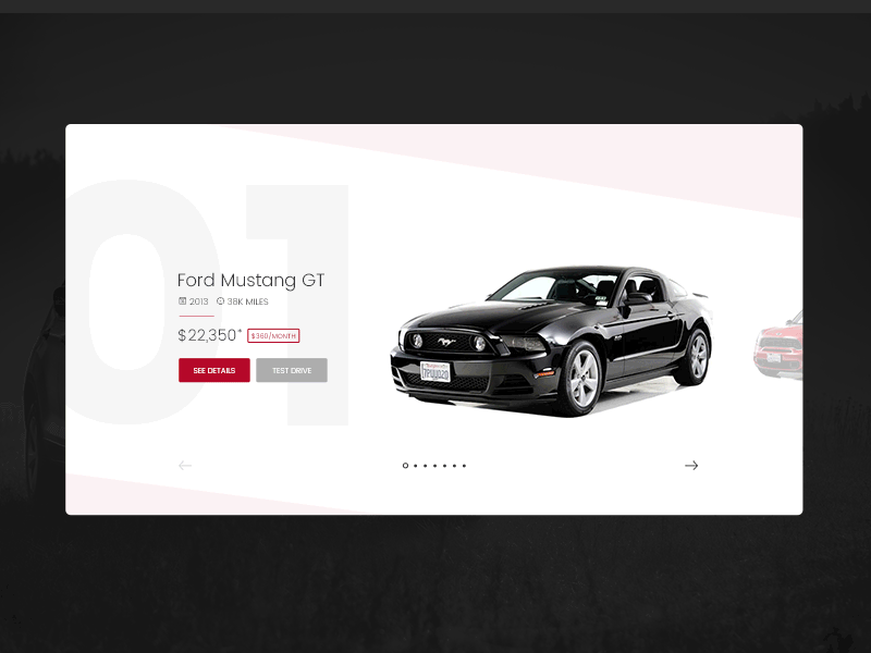 Simple Animation for Used Car Dealer Website